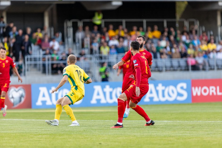 Dramatiškas sugrįžimas: Lietuvos futbolininkai nuliūdino Juodkalniją