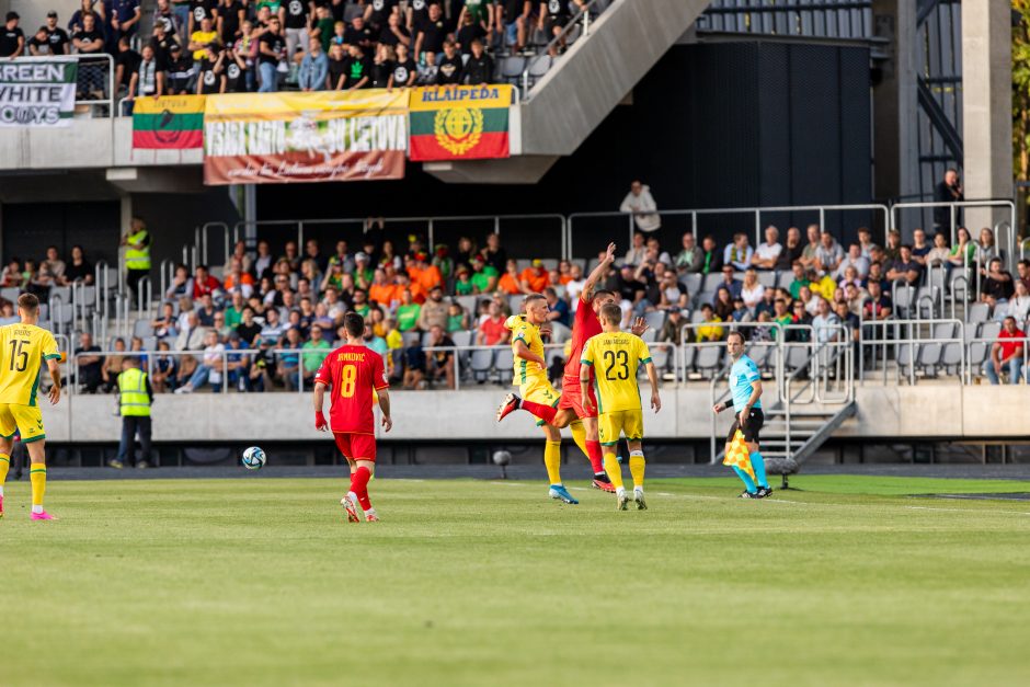 Dramatiškas sugrįžimas: Lietuvos futbolininkai nuliūdino Juodkalniją