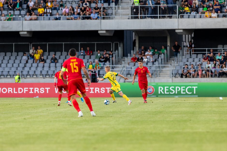 Dramatiškas sugrįžimas: Lietuvos futbolininkai nuliūdino Juodkalniją