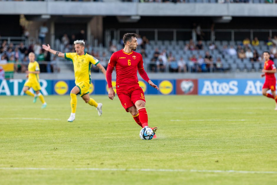 Dramatiškas sugrįžimas: Lietuvos futbolininkai nuliūdino Juodkalniją