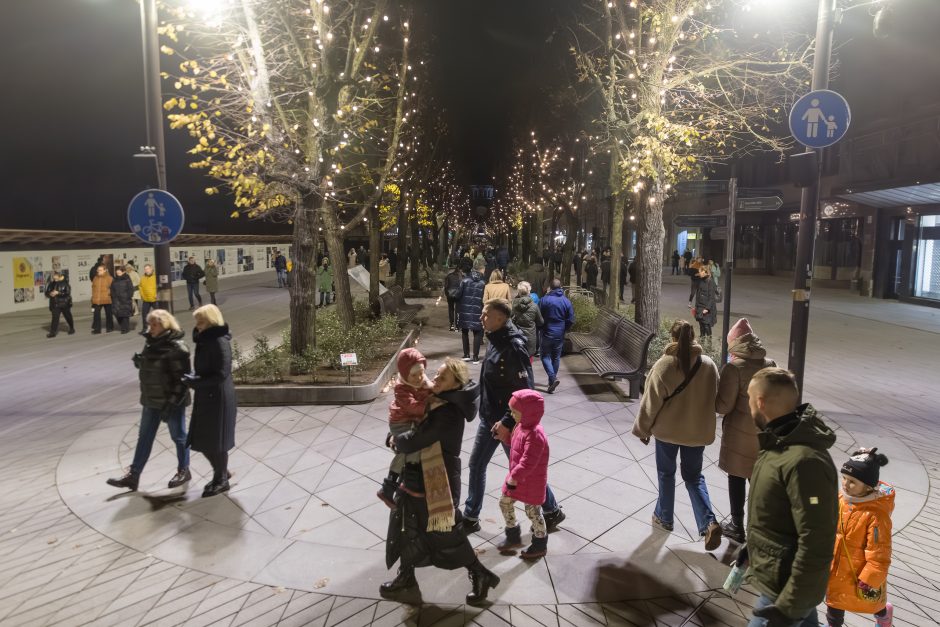 Laisvės alėja nuvilnijo skambanti „Sielų upė“