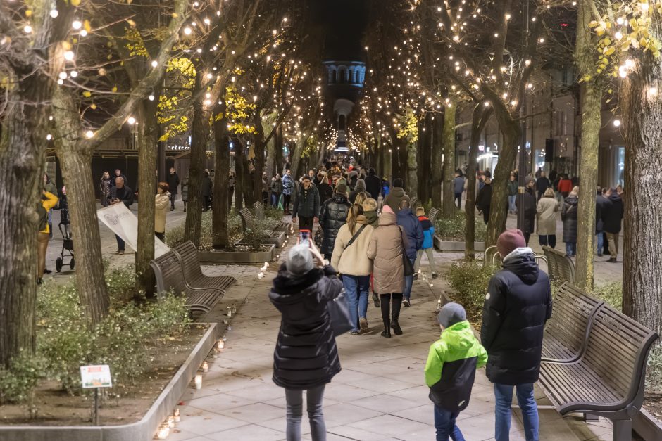 Laisvės alėja nuvilnijo skambanti „Sielų upė“