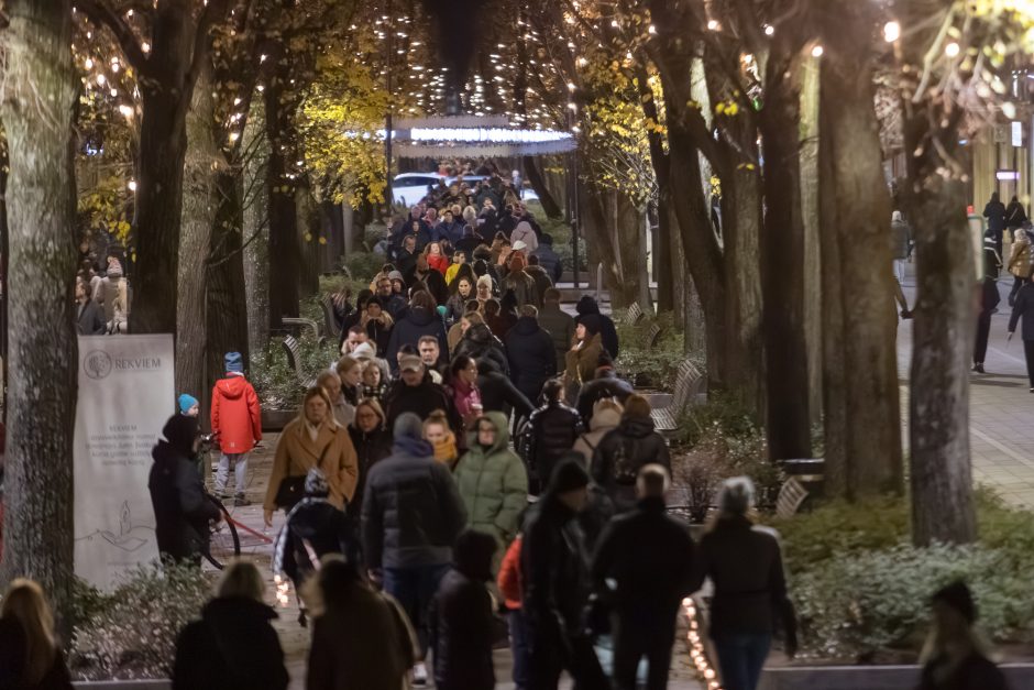 Laisvės alėja nuvilnijo skambanti „Sielų upė“