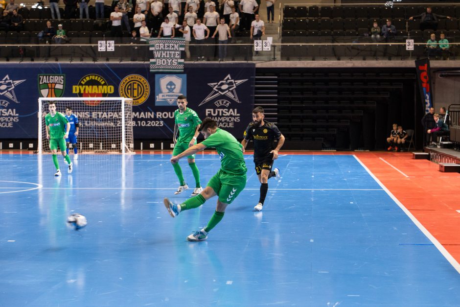 Galingai UEFA Čempionų lygoje startavęs „Kauno Žalgiris“ artėja prie tikslo