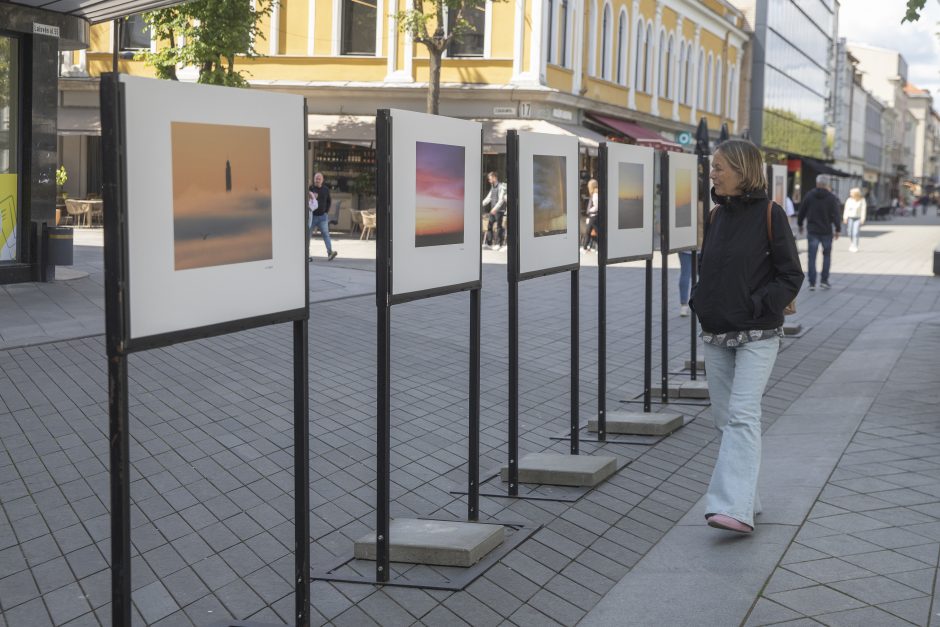 Žinomas fotografas debiutavo Laisvės alėjoje