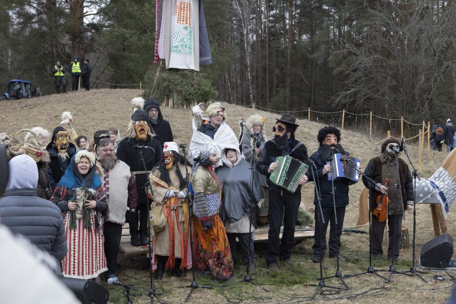 Persirengėliai nuotaikingai kvietė saulę: jei gerai nepatrepsėsit, žiema amžinai tęsis