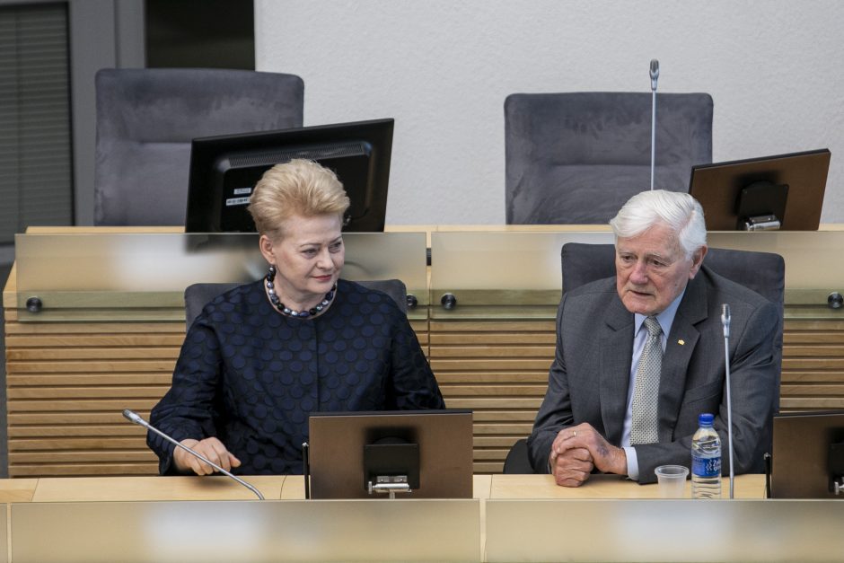 V. Landsbergis po G. Nausėdos pranešimo: mažokai buvo kalbama apie Astravą