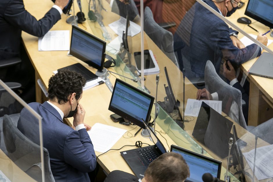 Seimas patvirtino I. Šimonytės Vyriausybės programą