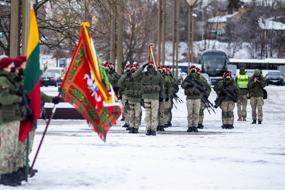 Vilniuje paminėtos savanorių pajėgų įkūrimo metinės