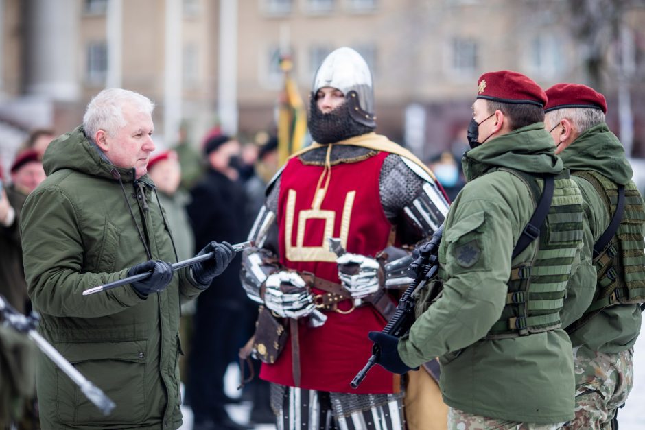 Vilniuje paminėtos savanorių pajėgų įkūrimo metinės