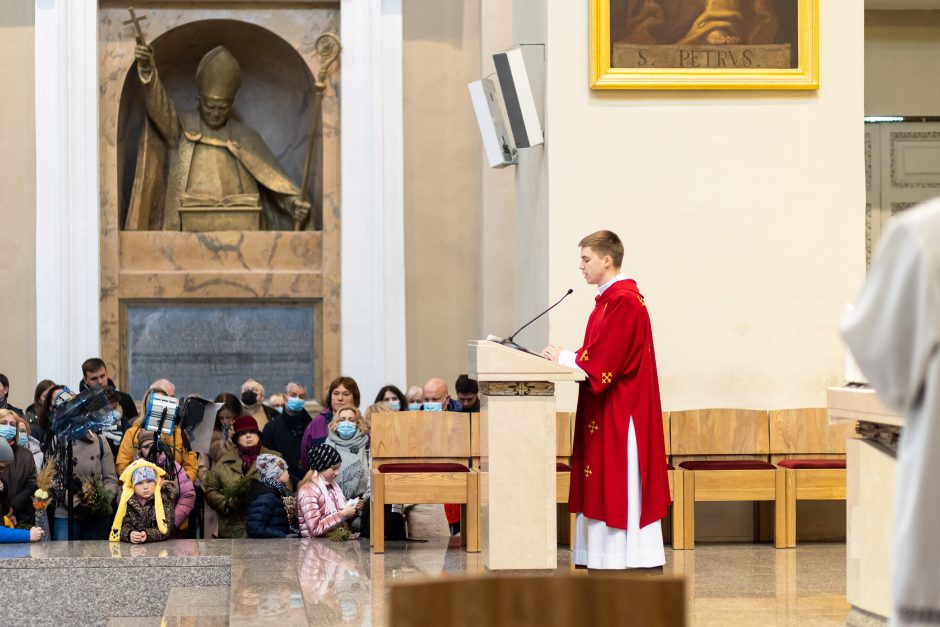 Verbų sekmadienis: visame katalikiškame pasaulyje prasidėjo Didžioji savaitė