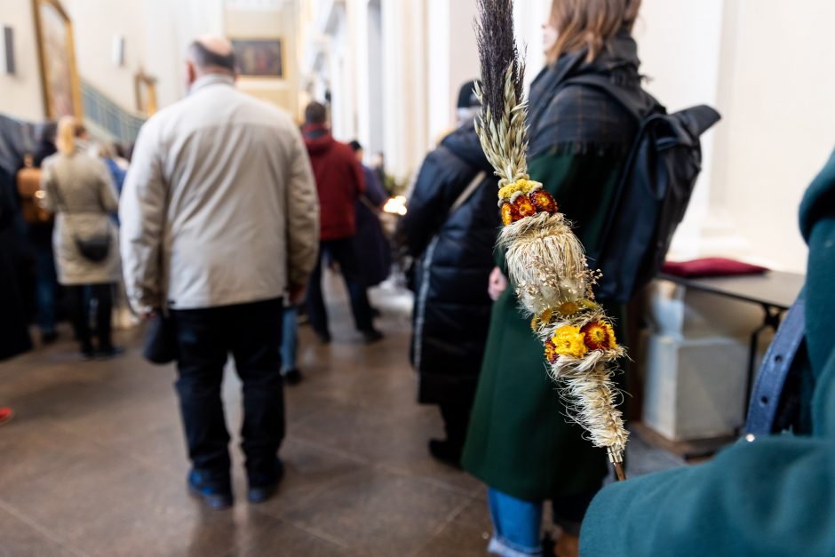 Verbų sekmadienis: visame katalikiškame pasaulyje prasidėjo Didžioji savaitė