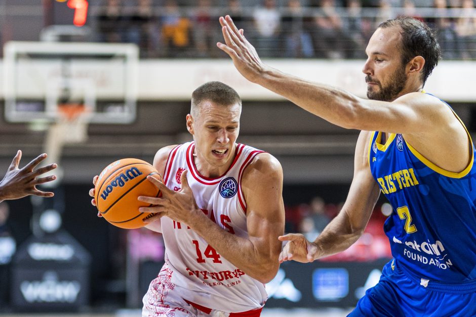 Pergalė Čempionų lygoje: „Rytas“ nepaliko vilčių V. Spanoulio auklėtiniams