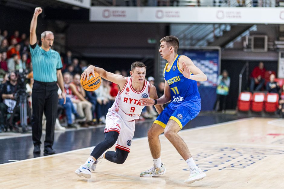 Pergalė Čempionų lygoje: „Rytas“ nepaliko vilčių V. Spanoulio auklėtiniams