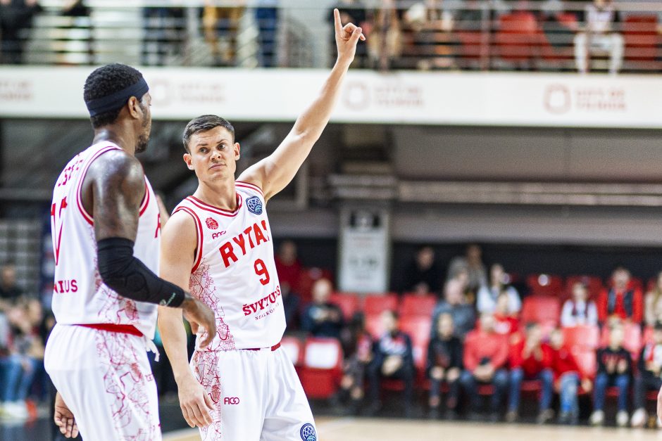 Pergalė Čempionų lygoje: „Rytas“ nepaliko vilčių V. Spanoulio auklėtiniams