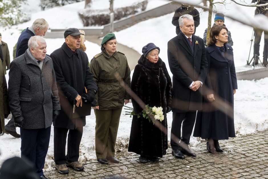 Prezidentas: Rusijai trypiant Ukrainą, svarbu turėti tokius simbolius kaip A. Ramanauskas