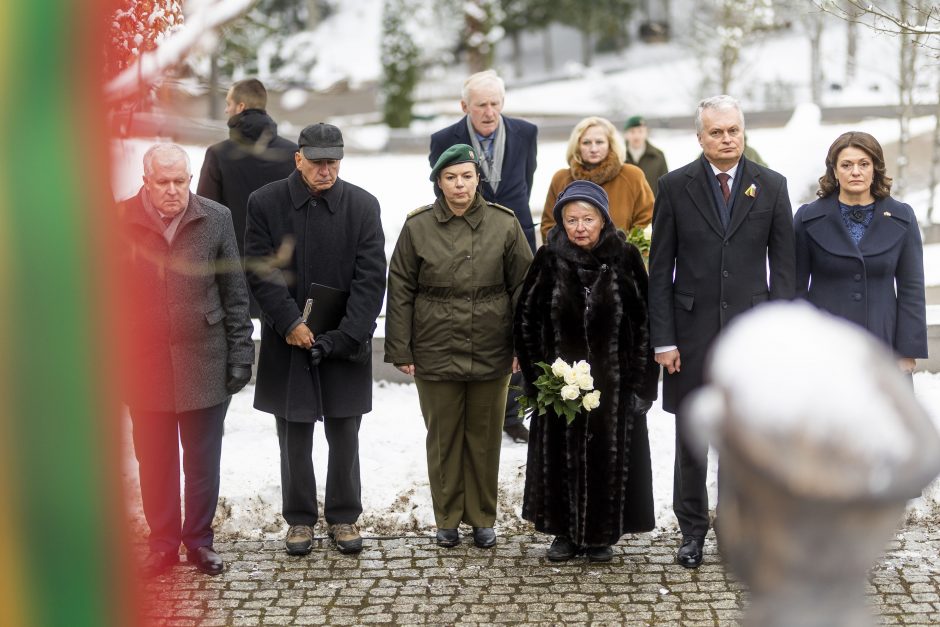 Prezidentas: Rusijai trypiant Ukrainą, svarbu turėti tokius simbolius kaip A. Ramanauskas