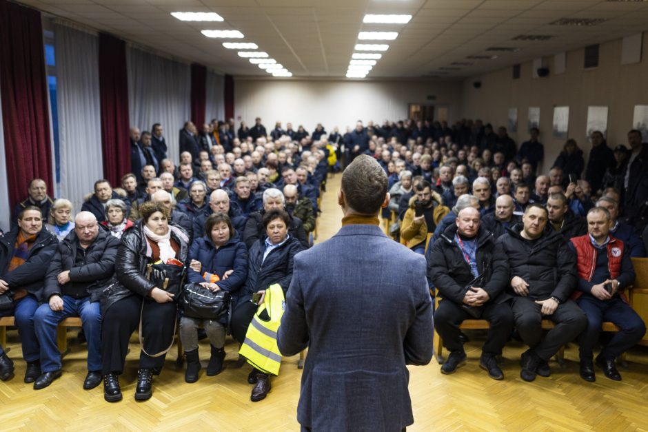 Teismas dėl Vilniaus vairuotojų streiko stabdymo nuspręs per septynias dienas