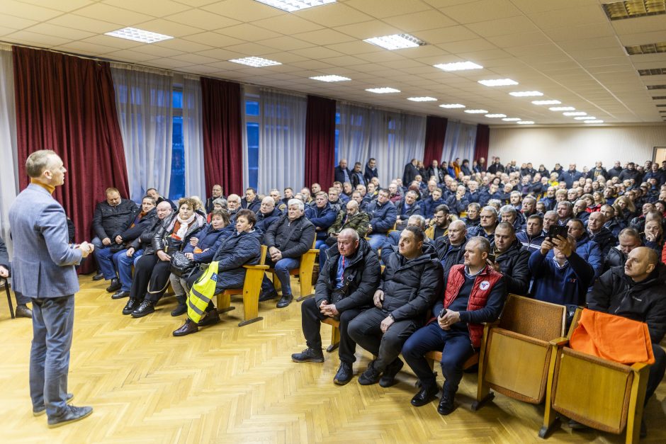 Teismas dėl Vilniaus vairuotojų streiko stabdymo nuspręs per septynias dienas