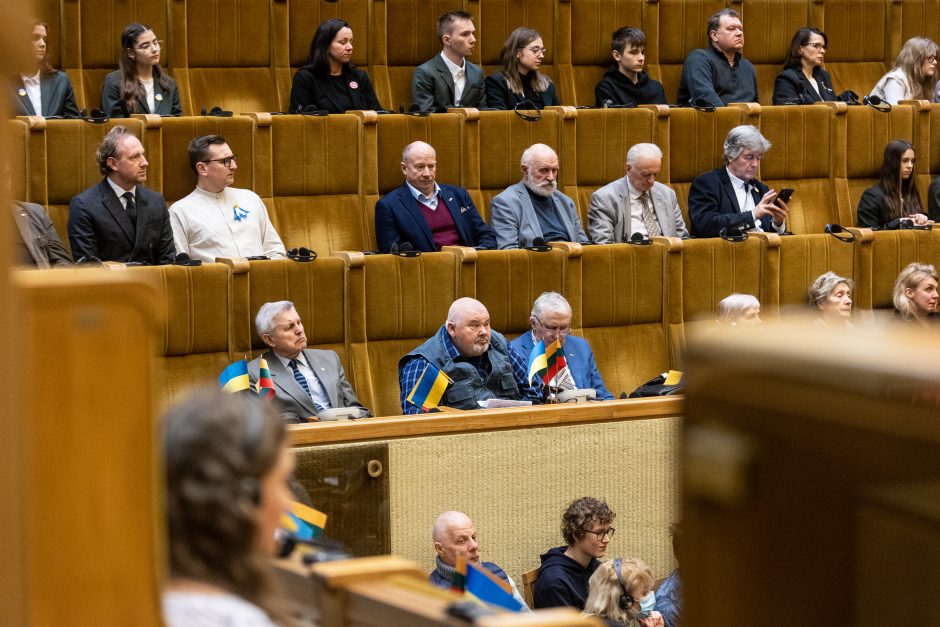 Seimo pirmininkė: Kremlius neįvertino ukrainiečių noro gyventi europietiškoje valstybėje