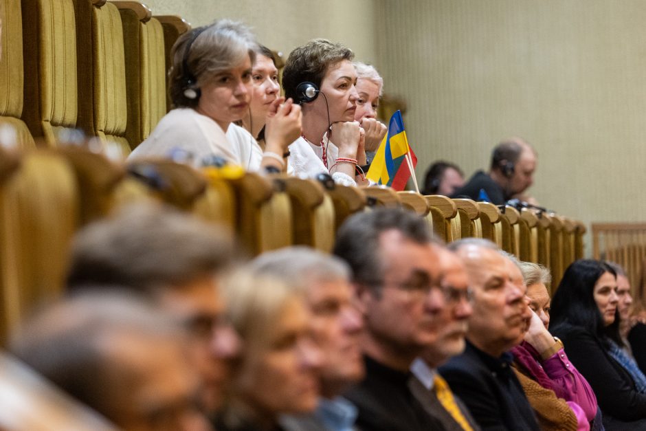 Seimo pirmininkė: Kremlius neįvertino ukrainiečių noro gyventi europietiškoje valstybėje