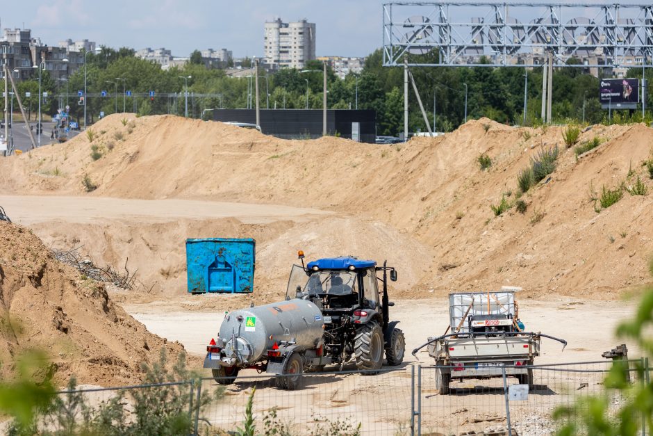 V. Benkunskas tvirtina: nacionalinio stadiono statybos jau vyksta