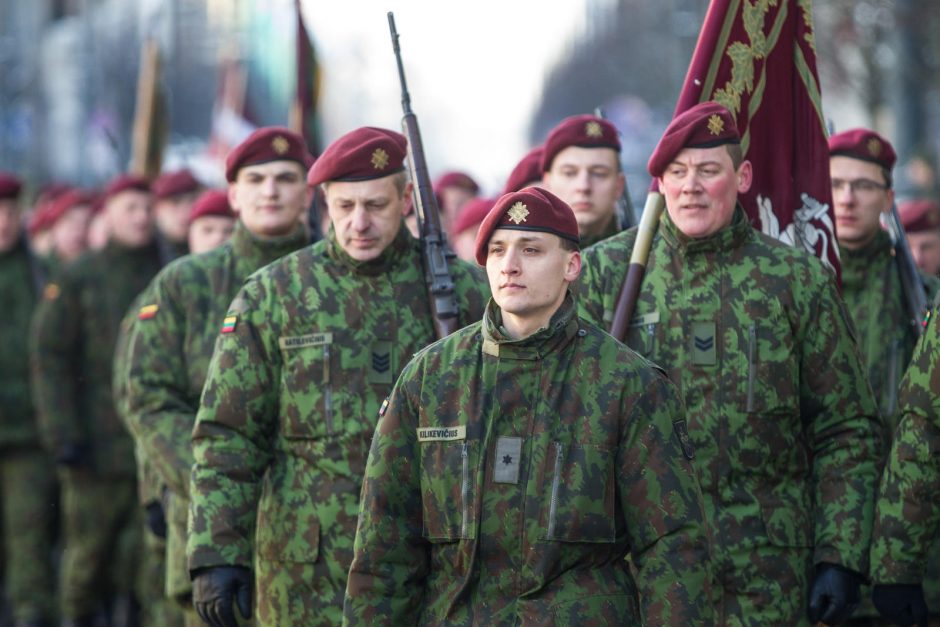 Krašto apsaugos savanorių pajėgos per metus išaugo beveik 1,2 tūkst. narių