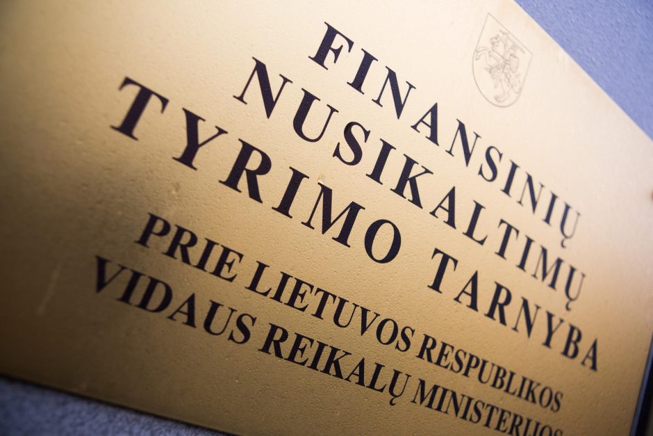 FNTT sulaukia dvigubai daugiau pranešimų apie įtartinas bankų operacijas