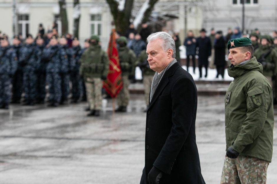 G. Nausėda: šalies gynyba negali būti tik kariuomenės rūpestis