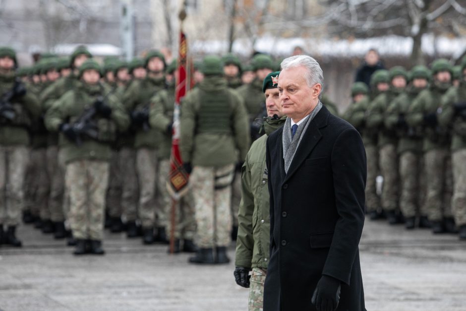 G. Nausėda: šalies gynyba negali būti tik kariuomenės rūpestis