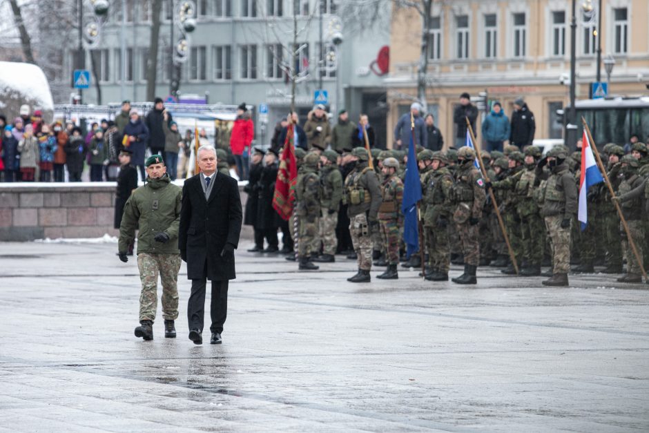 G. Nausėda: šalies gynyba negali būti tik kariuomenės rūpestis