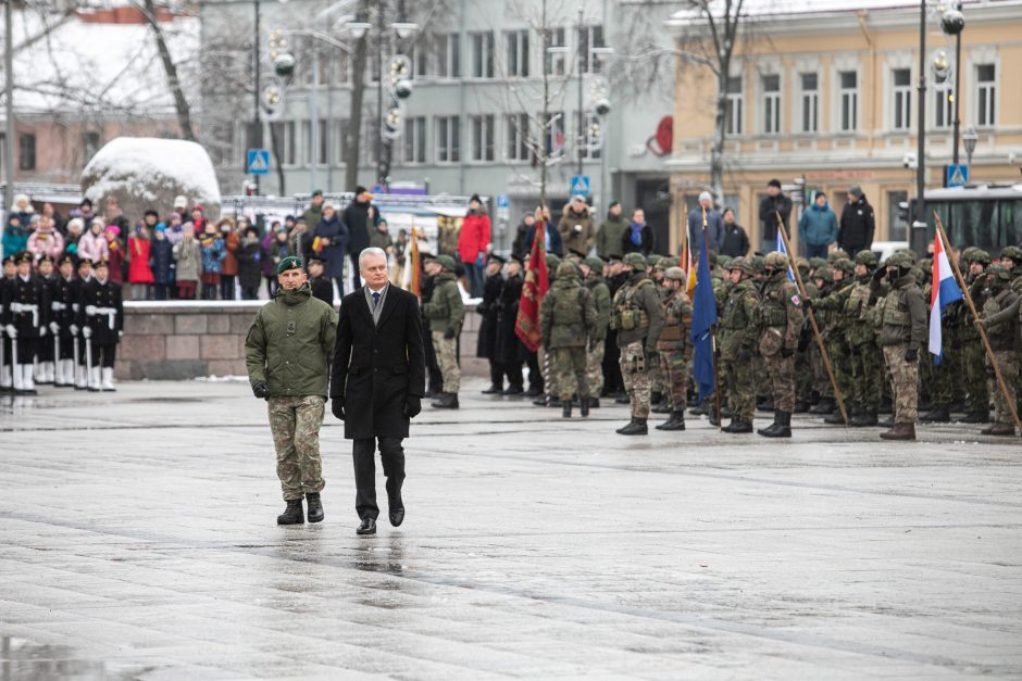 G. Nausėda: šalies gynyba negali būti tik kariuomenės rūpestis