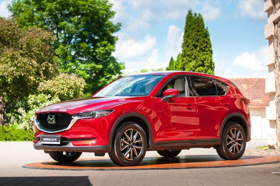 „Mazda CX-5“ – vienas saugiausių šeimos visureigių Europoje