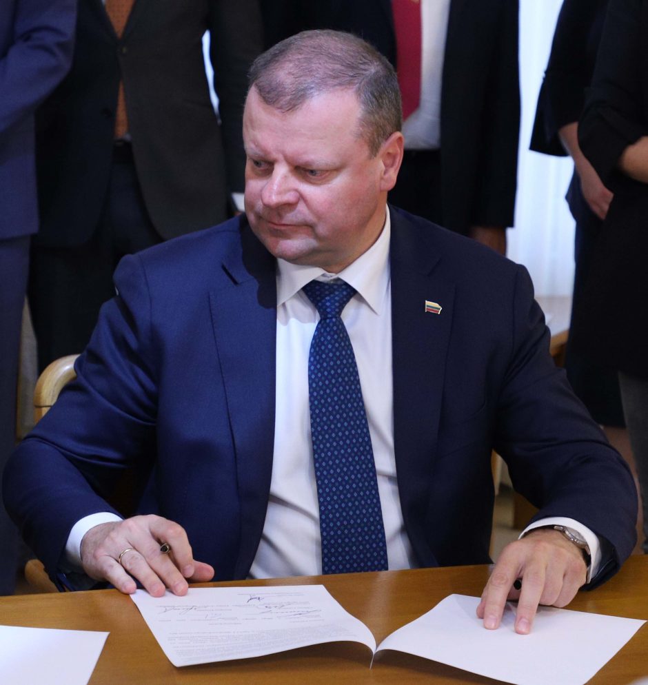 S. Skvernelis dėl savo kandidatūros į premjerus norėtų slapto balsavimo