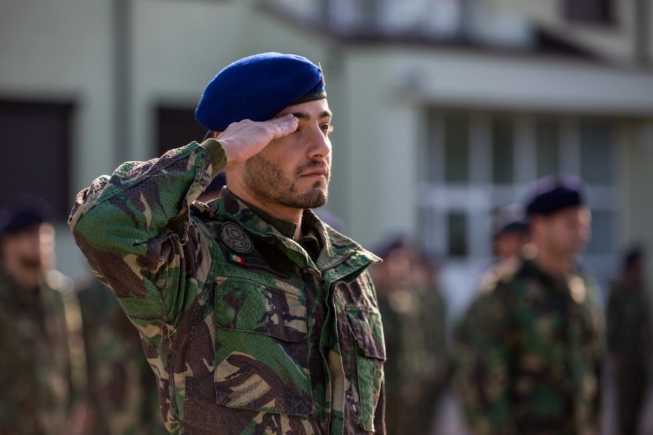 Iš Lietuvos išlydėta Portugalijos karių rotacija