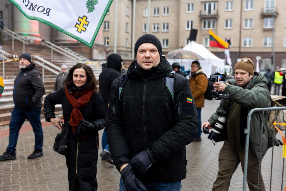 Po protesto – A. Orlausko pareiškimas apie valdžią: jie – ne vadovai, jie iškamšos