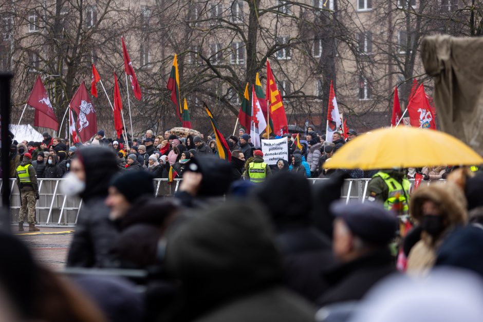 Po protesto – A. Orlausko pareiškimas apie valdžią: jie – ne vadovai, jie iškamšos