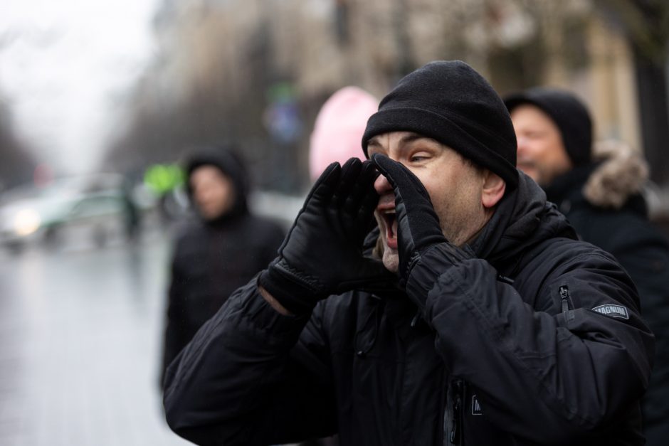 Po protesto – A. Orlausko pareiškimas apie valdžią: jie – ne vadovai, jie iškamšos