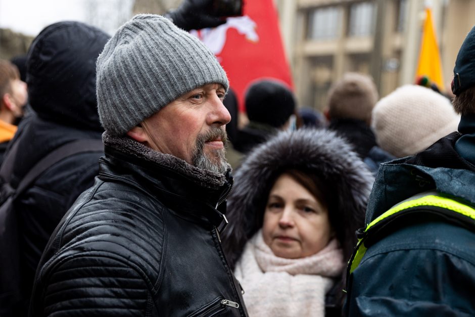 Po protesto – A. Orlausko pareiškimas apie valdžią: jie – ne vadovai, jie iškamšos