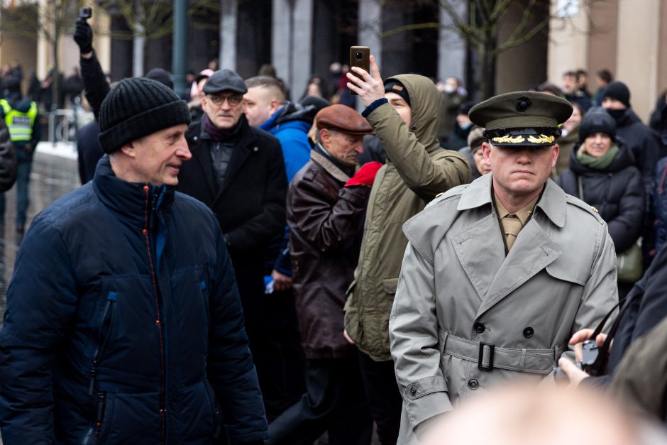 Po protesto – A. Orlausko pareiškimas apie valdžią: jie – ne vadovai, jie iškamšos