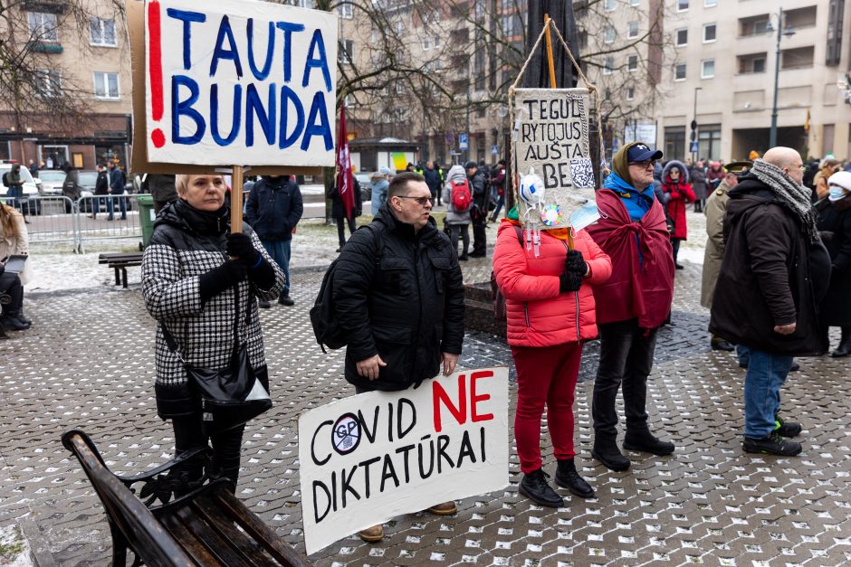 Po protesto – A. Orlausko pareiškimas apie valdžią: jie – ne vadovai, jie iškamšos