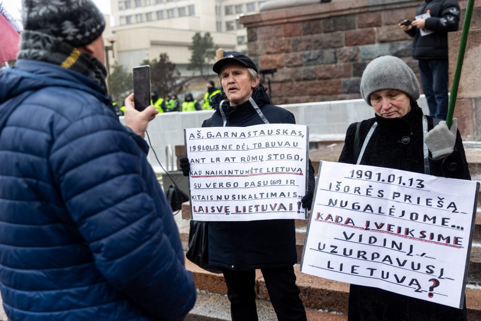 Po protesto – A. Orlausko pareiškimas apie valdžią: jie – ne vadovai, jie iškamšos