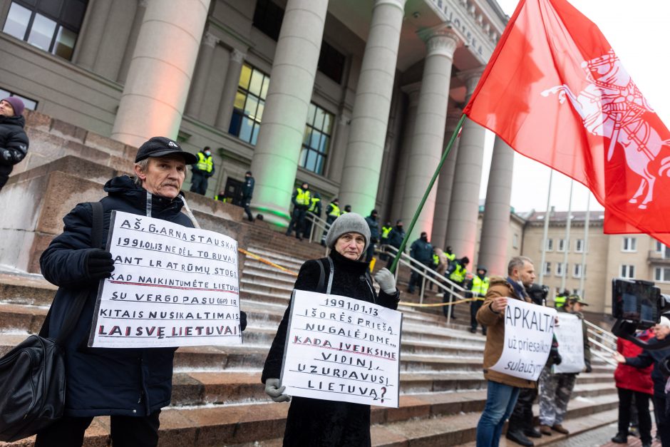 Po protesto – A. Orlausko pareiškimas apie valdžią: jie – ne vadovai, jie iškamšos