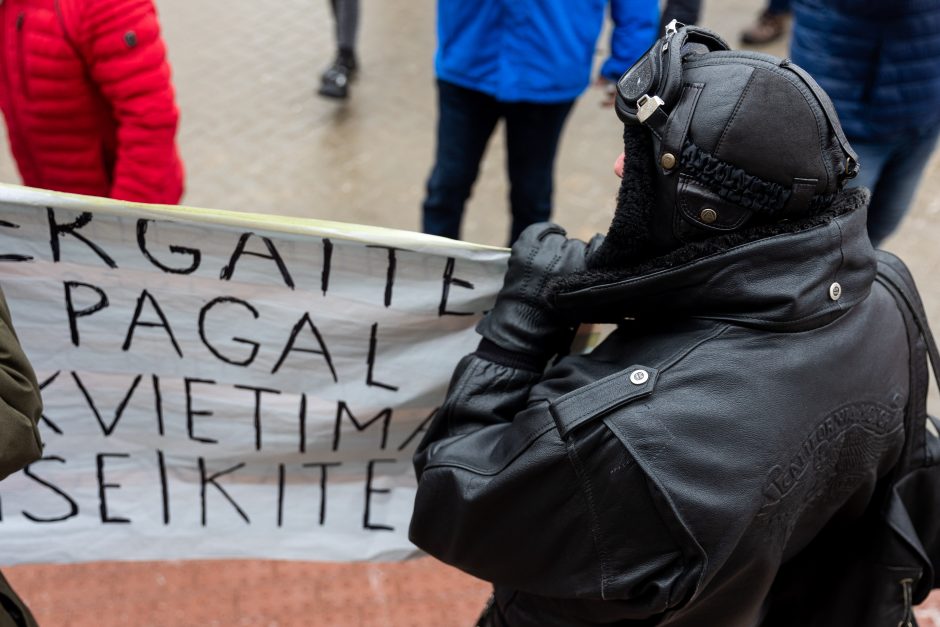 Po protesto – A. Orlausko pareiškimas apie valdžią: jie – ne vadovai, jie iškamšos