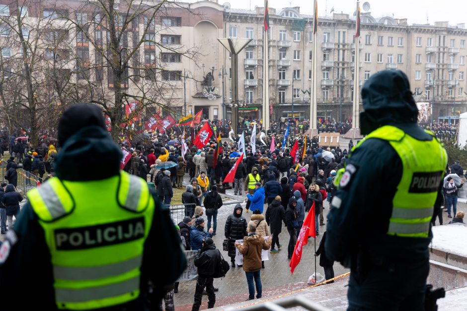 Po protesto – A. Orlausko pareiškimas apie valdžią: jie – ne vadovai, jie iškamšos