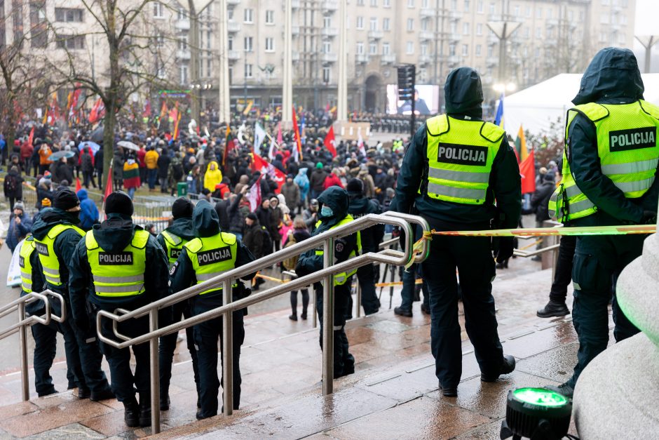 Po protesto – A. Orlausko pareiškimas apie valdžią: jie – ne vadovai, jie iškamšos