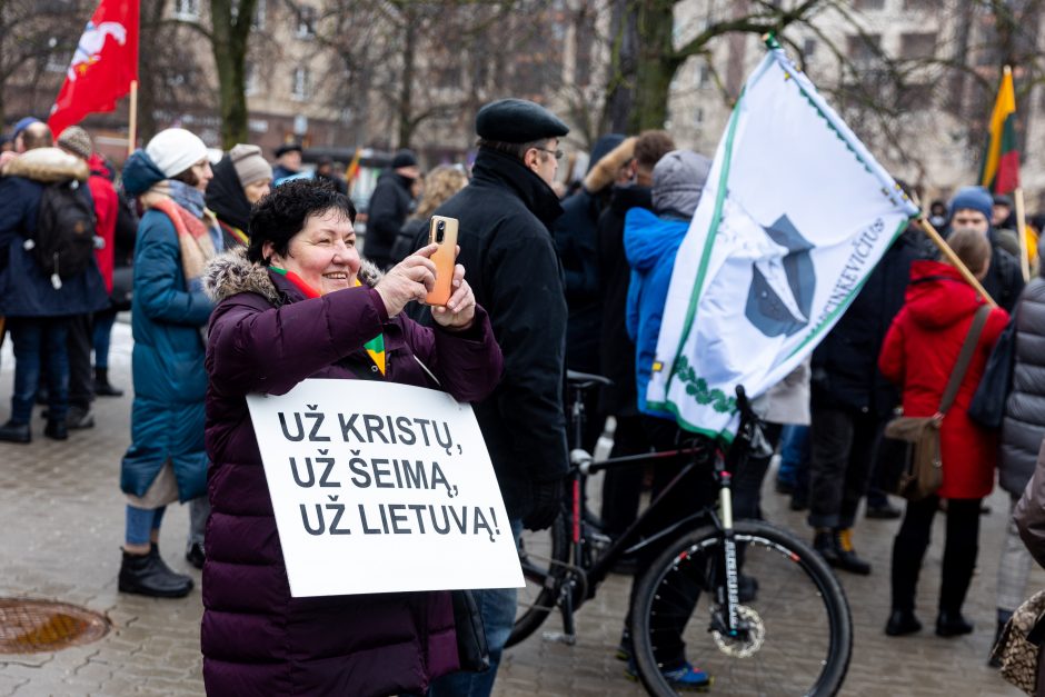 Po protesto – A. Orlausko pareiškimas apie valdžią: jie – ne vadovai, jie iškamšos