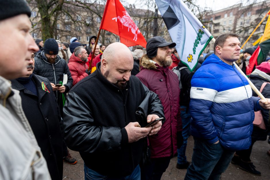 Po protesto – A. Orlausko pareiškimas apie valdžią: jie – ne vadovai, jie iškamšos