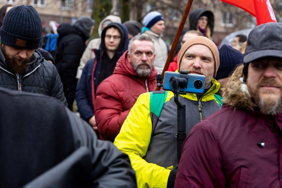 Po protesto – A. Orlausko pareiškimas apie valdžią: jie – ne vadovai, jie iškamšos