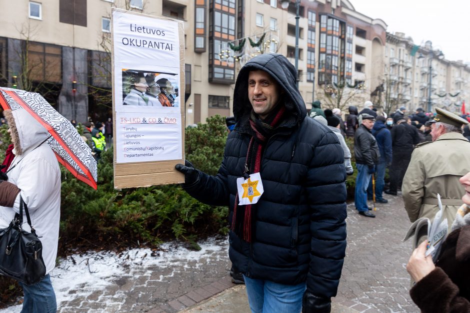 Po protesto – A. Orlausko pareiškimas apie valdžią: jie – ne vadovai, jie iškamšos